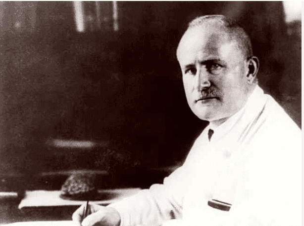 Portrait de Hans Berger, psychiatre allemand, pionnier de l’électroencéphalographie