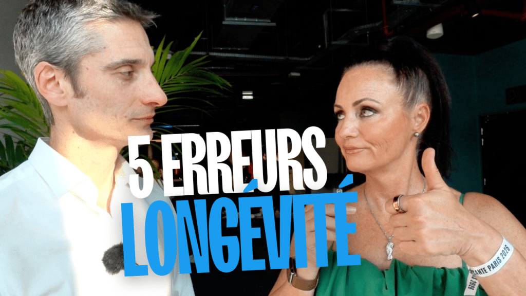Xavier Foucher interviewe Valérie Orsoni sur les 5 erreurs de longévité qui ruinent la santé